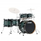 Tama Starclassic Performer 22" 5pc Shell Pack, Molten Blue Burst