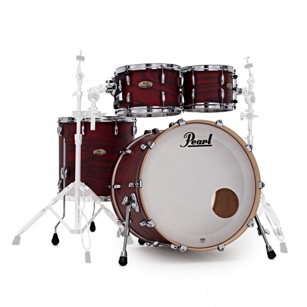 Pearl Session Studio Select 4pc 22'' Shell Pack, Scarlet Ash