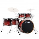 Tama Starclassic Performer 22" 5pc Shell Pack, Dark Cherry Fade