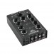 Omnitronic Gnome-202 2-channel Miniature DJ Mixer, Black - Rear Angled