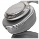 Cleer Flow Bluetooth Hybrid Noise-Cancelling Headphones, Silver