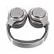 Cleer Flow Bluetooth Hybrid Noise-Cancelling Headphones, Silver