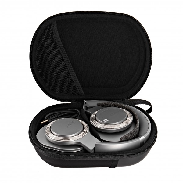 Cleer Flow Bluetooth Hybrid Noise-Cancelling Headphones, Silver