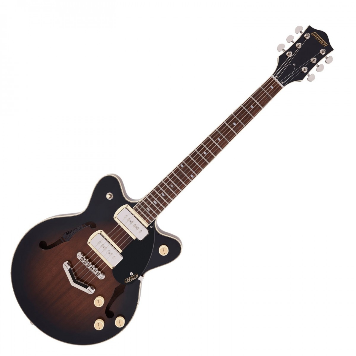 Gretsch G2655 P90 Streamliner Jr CB DC, Brownstone Gear4music