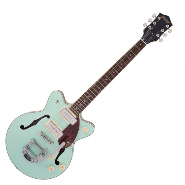 Gretsch G2655T P90 Streamliner Jr CB DC, Mint Metallic - front