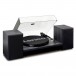 LS-300 Turntable and Speaker Bundle - Angled