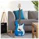 LA Bass Guitar + 35W Amp Pack, Blue