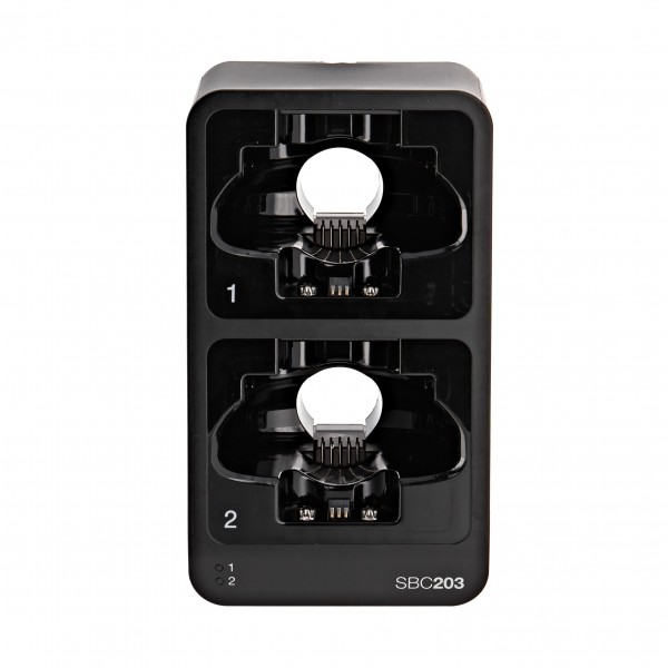 Shure SBC203-UK Dual Dock Charger for Shure SLX-D Systems