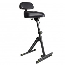 Gravity FMSEAT1BR adjustable stool w/ foot and backrest-NearlyNew
