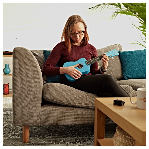 Ukulele by Gear4music, Blue
