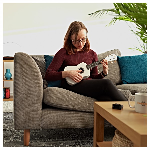 Ukulele by Gear4music, White