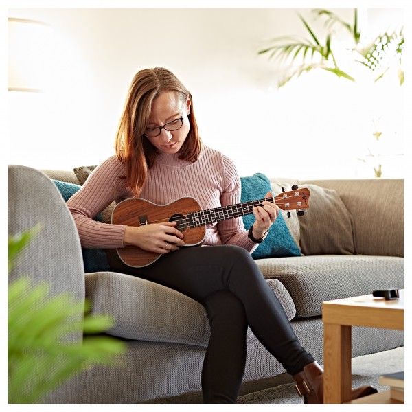 Koa Concert Ukulele Pack by Gear4music