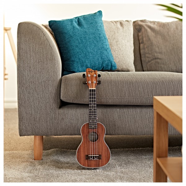 Koa Soprano Ukulele Pack by Gear4music