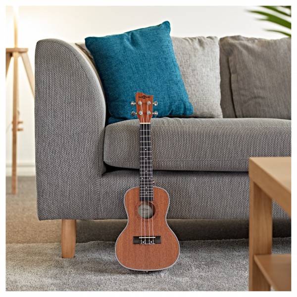 Sapele Concert Ukulele by Gear4music