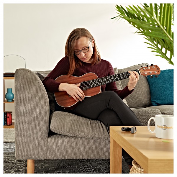 Sapele Electro-Guitalele by Gear4music