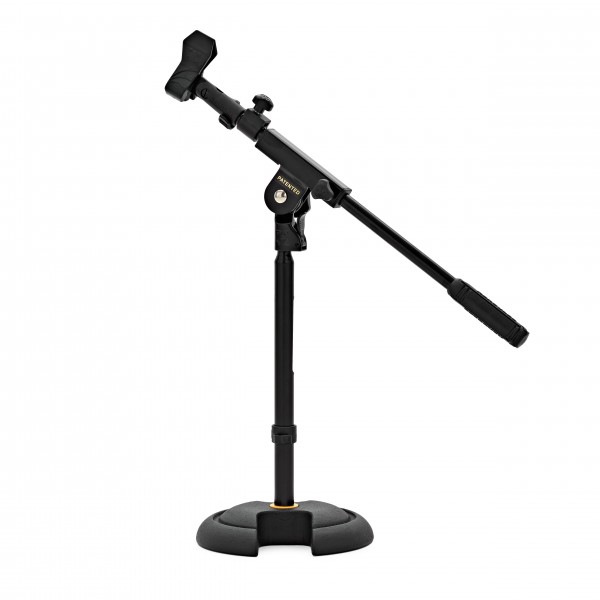 Hercules MS120B H Base Mini Boom Stand With Ez Mic Clip