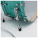 Tama Starclassic Walnut/Birch 5pc Shell Pack, Surf Green Silk