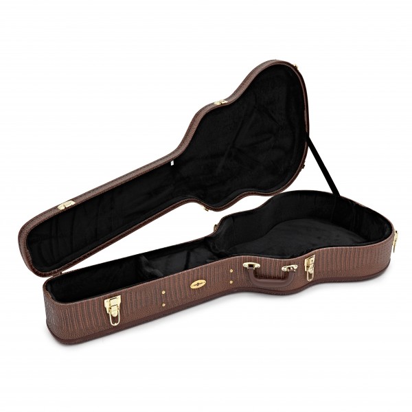 Deluxe Arch Top Jazz Guitar Case by Gear4music