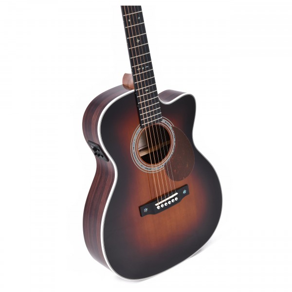Sigma OMTC-1E-SB Electro Acoustic, Sunburst body