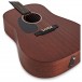 Martin D-10E Electro Acoustic Left Handed, Sapele w/ Fishman MX-T