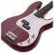 LA Bass Guitar by Gear4music, Red close