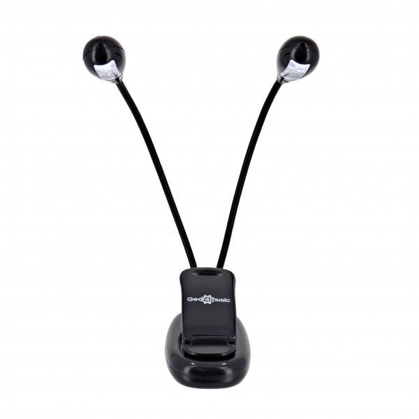 Music Stand Light by Gear4music, 2 LED
