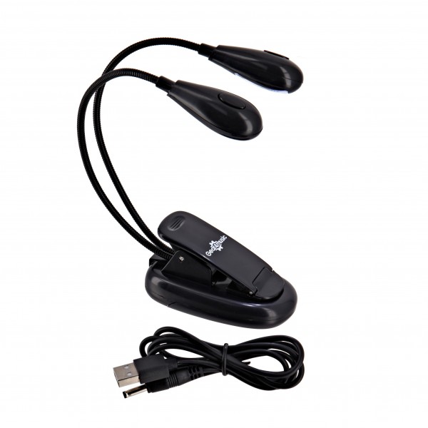 Music Stand Light by Gear4music, 2 LED