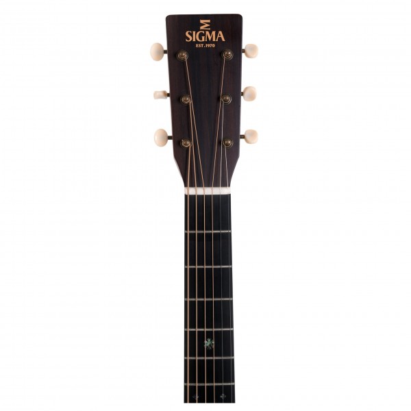 Sigma S000M-15E Electro Acoustic, Natural headstock