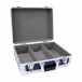 Roadinger CD Flightcase, Blue - Front Open