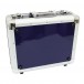 Roadinger CD Flightcase, Blue - Upright