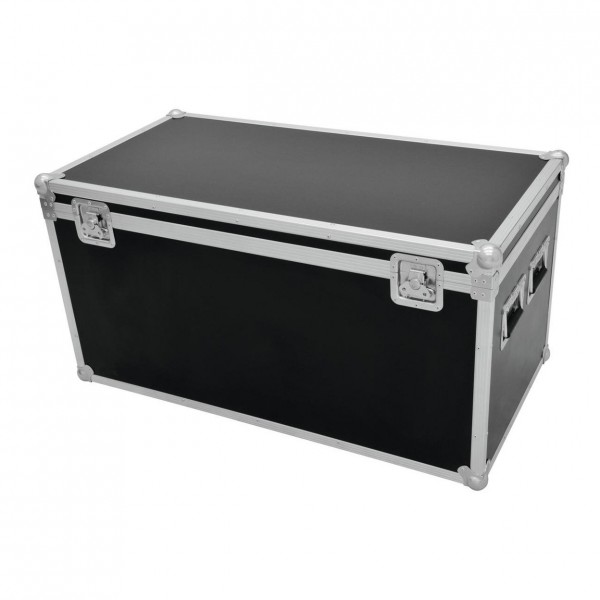Roadinger Universal Pro Flight Case, 100 x 50 x 50mm - Front Angled Left