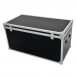 Roadinger Universal Pro Flight Case, 100 x 50 x 50mm - Rear Angled Right