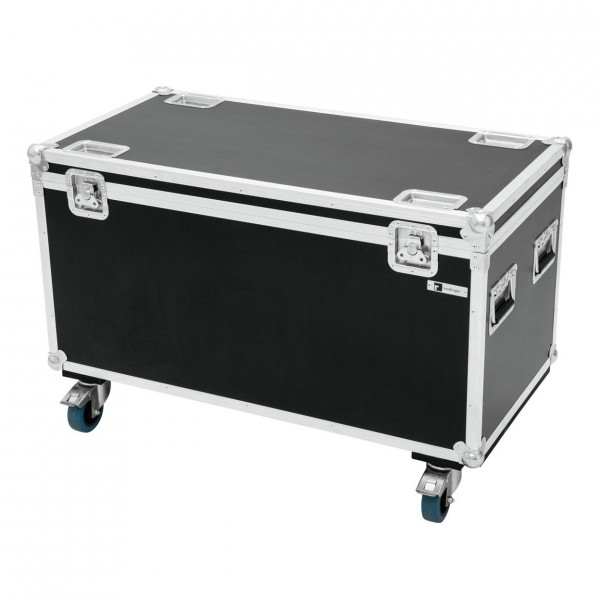 Roadinger Universal Pro Flight Case with Wheels, 100 x 50 x 50mm - Front Angled