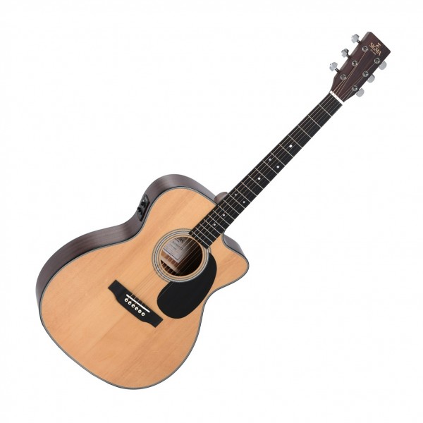 Sigma 000MC-1E Electro Acoustic, Natural - Front Views