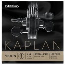 D'Addario Kaplan Gold-Plated Violin&nbsp;E String, Loop End, Medium&nbsp;