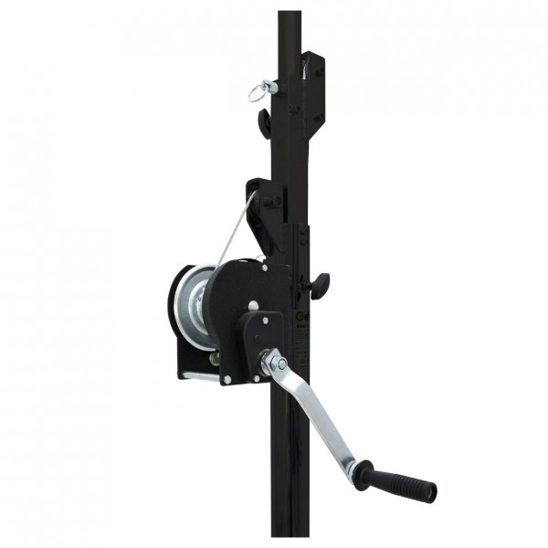 Eurolite STT-400/85 Winch Lighting Stand, Black - Winch