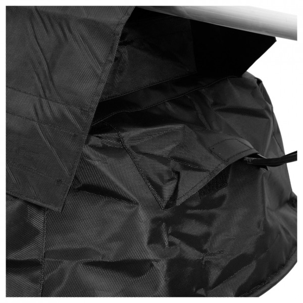 Eurolite Rain Cover, Double Clamp - Cover Closeup