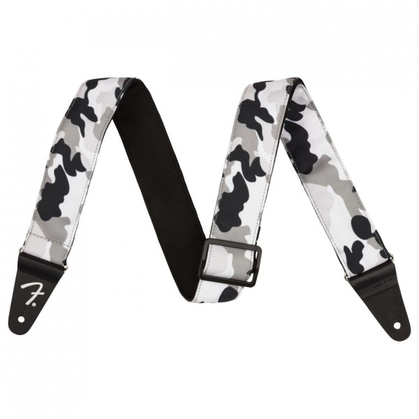 Fender 2" Guitar Strap, Winter Camo