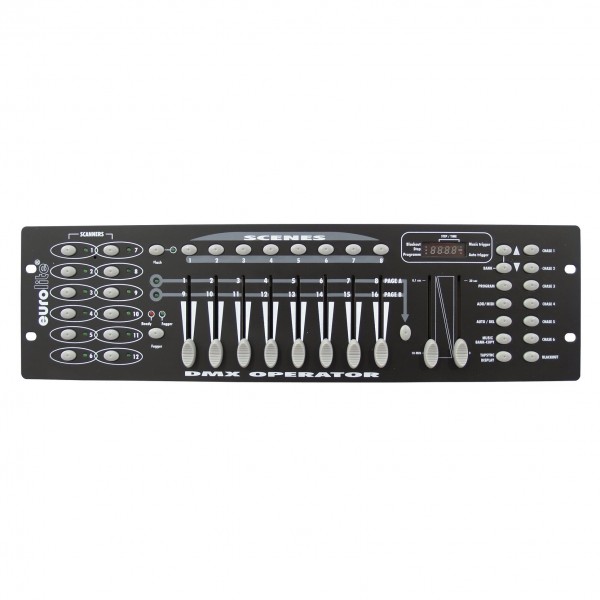 Eurolite Operator 192 16 Channel DMX Controller- Top