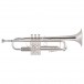 Bach Stradivarius Trumpet, LR180-72, Silver Plate