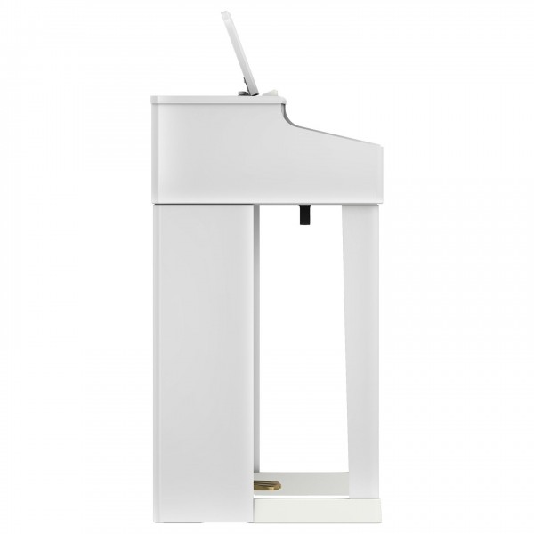 Roland RP701 Digital Piano, White, Side