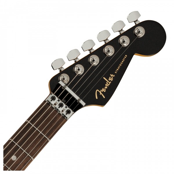 Fender American Ultra Luxe Stratocaster HSS FR RW, Mystic Black