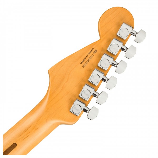 Fender American Ultra Luxe Stratocaster HSS FR RW, MBK - Tuners