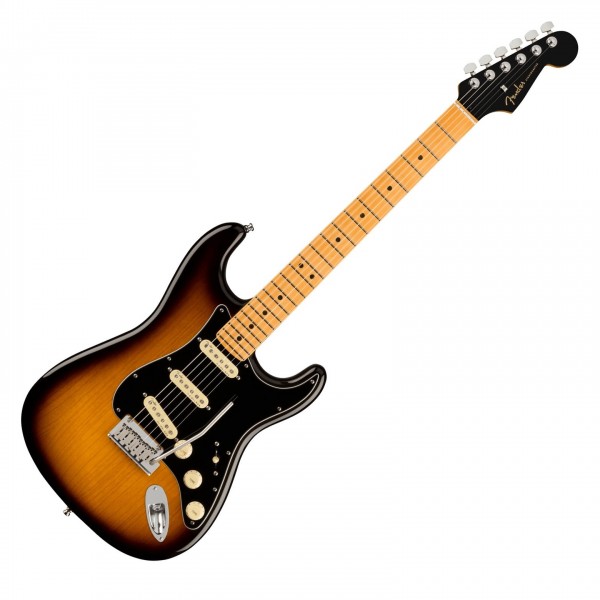 Fender American Ultra Luxe Stratocaster MN, 2-Tone Sunburst - Main
