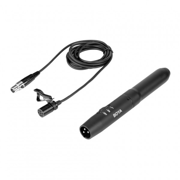 BOYA BY-M11C Professional Cardioid XLR Lavalier Microphone