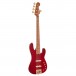 Charvel Pro Mod San Dimas JJ V Bass, Candy Apple Red - Front