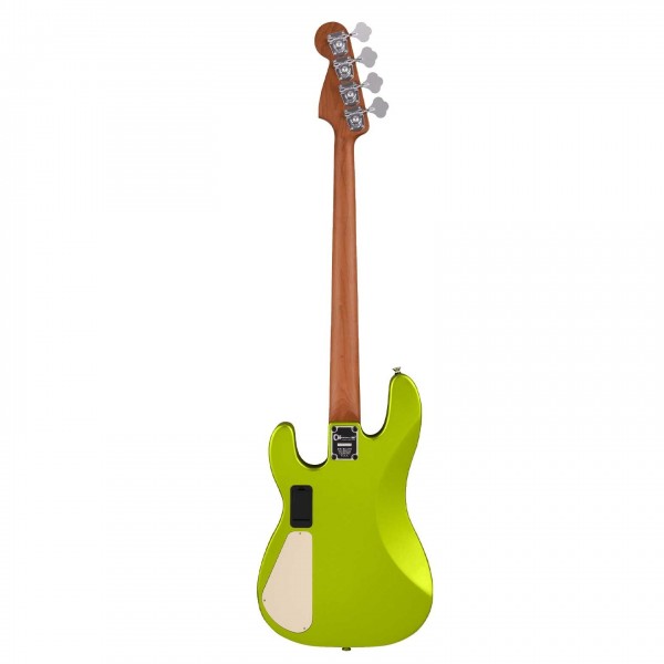 Charvel Pro Mod San Dimas PJ IV Bass, Lime Green Metallic - Back