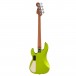 Charvel Pro Mod San Dimas PJ IV Bass, Lime Green Metallic - Back