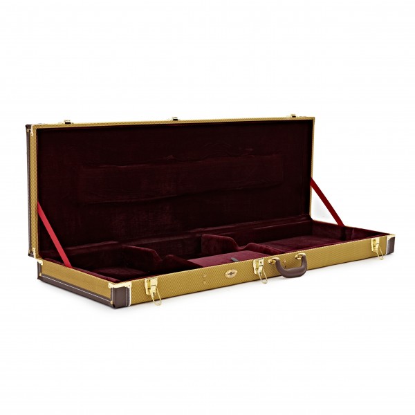 Electric Bass Guitar Case by Gear4music, Tweed