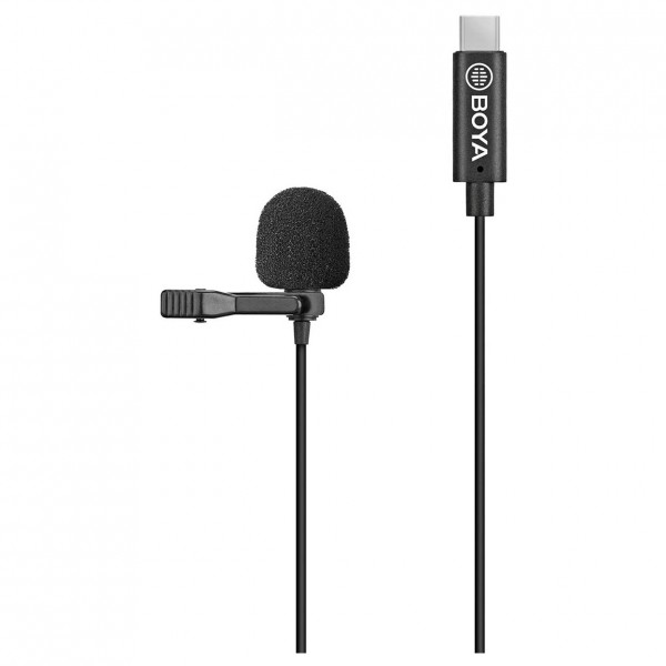 BOYA BY-M3-OP Digital Lavalier Microphone for DJI OSMO Pocket - Front